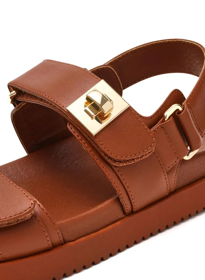 Steve Madden  Mona Bronze Women's Flat-Casual Sandals for Women | Best Price UAE