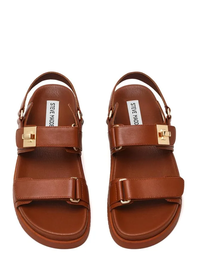 Steve Madden  Mona Bronze Women's Flat-Casual Sandals for Women | Best Price UAE