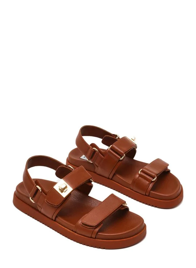 Mona Bronze Women's Flat-Casual Sandals
