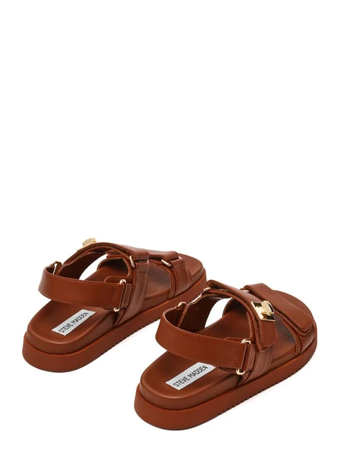 Steve Madden  Mona Bronze Women's Flat-Casual Sandals for Women | Best Price UAE