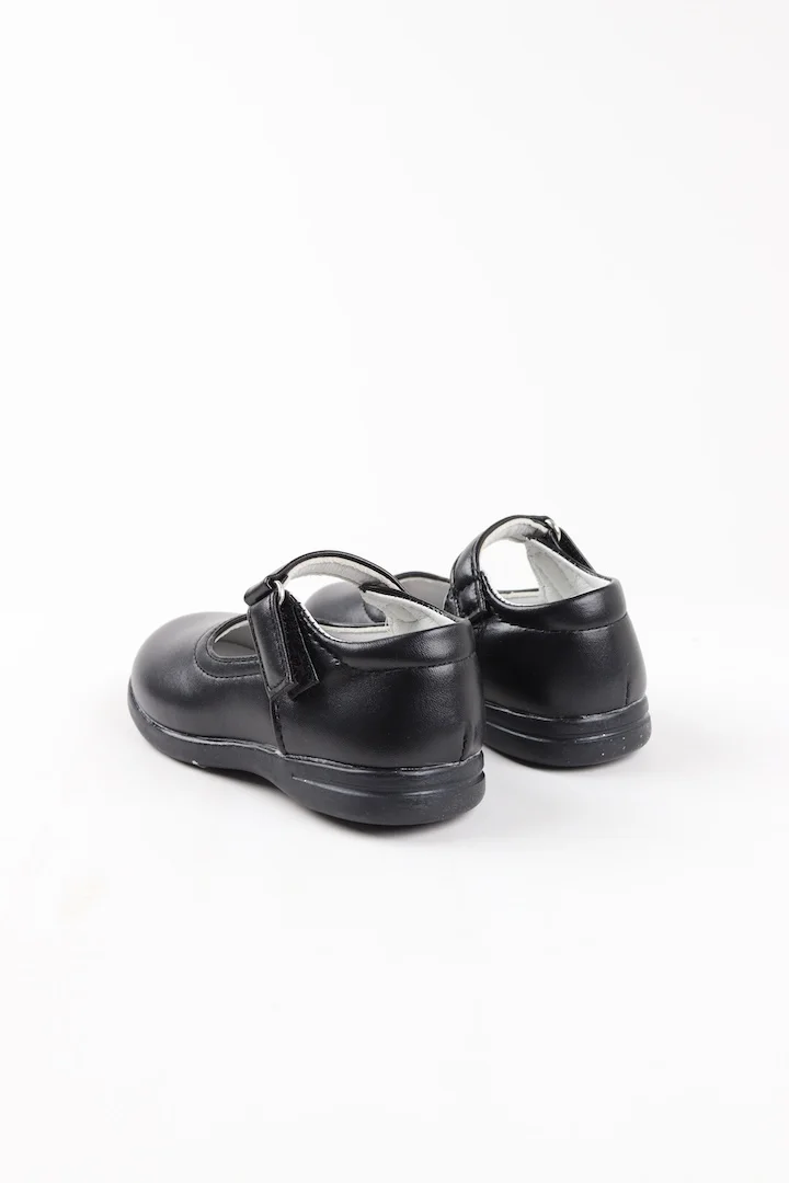 Viny Black Viny Girls Mary Jane School Shoes – Velcro Closure – Back to School Essentials – Black for Women | Best Price UAE