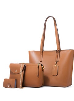 Maple's Shoulder Diagonal large Capacity PU Leather Bag Set of 4 Pcs  - Image 1