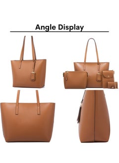 Maple's Shoulder Diagonal large Capacity PU Leather Bag Set of 4 Pcs  - Image 3