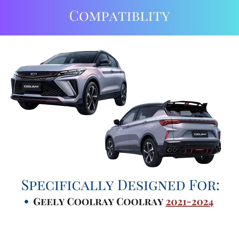  تي ار اكس اوتو منظم مسند الذراع المركزي TRX AUTO لسيارة جيلي كولراي (2020، 2021، 2022، 2023) | منظم صندوق التخزين المركزي | ملحقات جيلي كولراي - Image 5