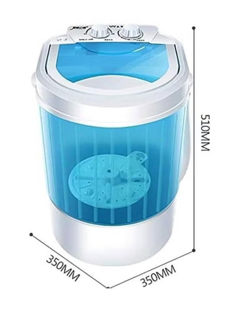 JAJEEK All-in-One Mini Washing Machine – Compact & Portable Washer with Dryer Basket Combo (Color 2) – Perfect for Small Loads, Apartments, Dorms, Travel & Small Spaces – Energy Efficient, Space-Saving, and Easy to Use  - Image 2