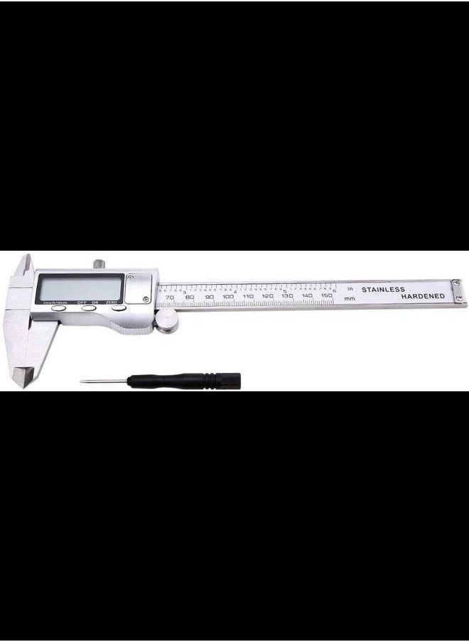 ABBASALI Stainless LCD Electronic Digital Vernier Caliper Micrometer 150mm To 6inch  - Image 2