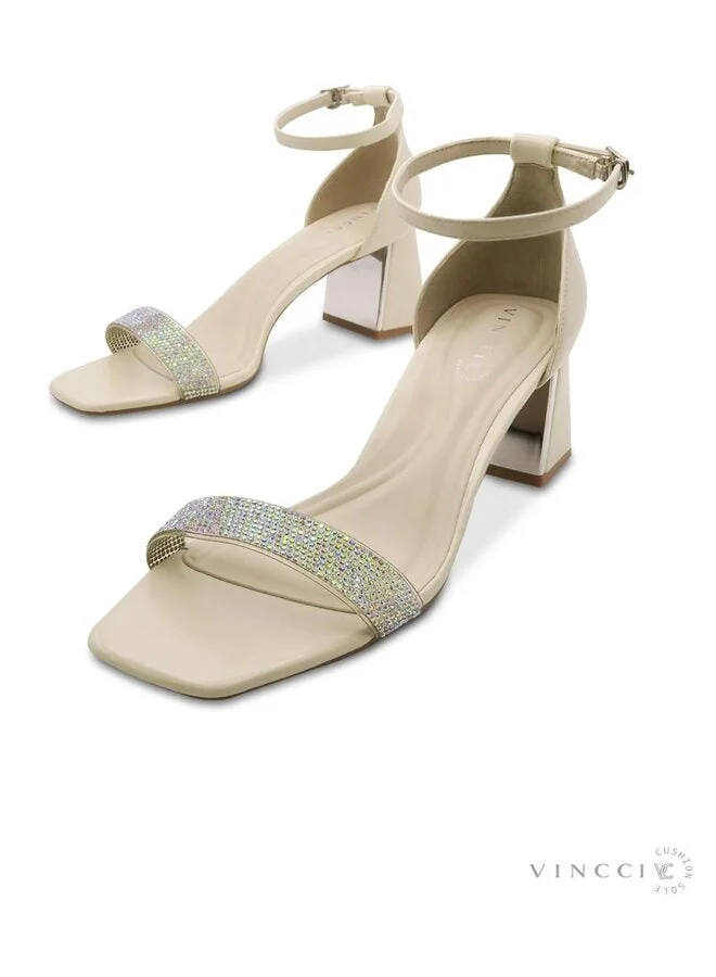 Vincci Ankle Strap High Heel Sandals