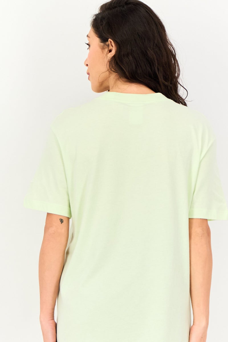 Nike Women Oversized Fit Short Sleeve Outdoor T-Shirt, Light Green - Image 2