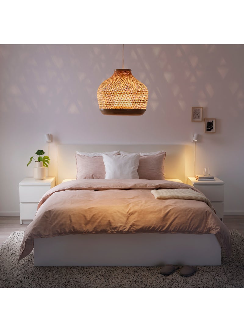 IKEA FRAKTA Pendant lamp - bamboo/handmade - 45 cm - Image 2