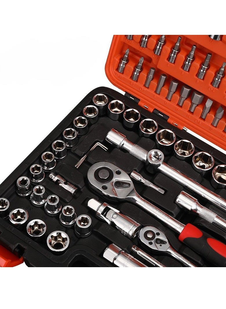 108-Piece Sleeve Ratchet Wrench Set - Image 3