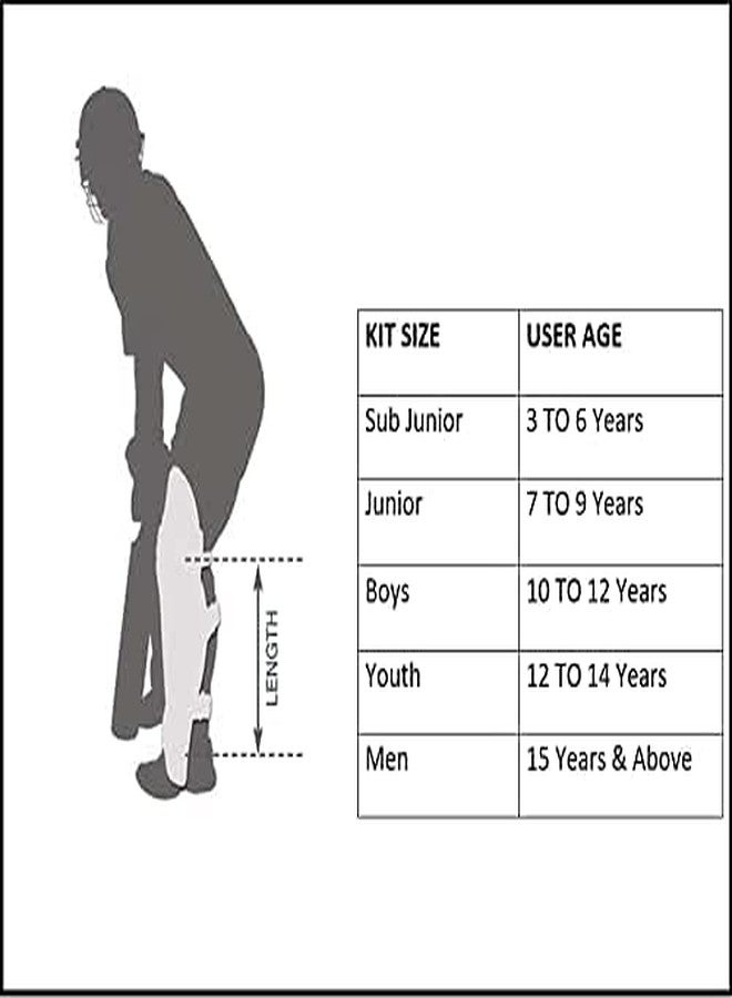 Klapp Hybrid Plus Kashmiri Willow Cricket Kit (Youth) - Image 3