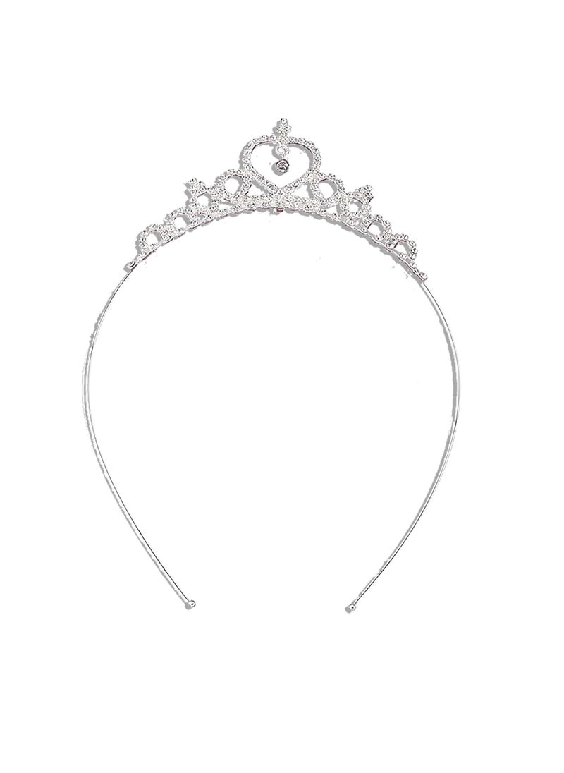 VAGHBHATT VAGHBHATT Rhinestone Crystal TiaraWedding Bridal Prom Birthday Pegeant Prinecess Crown  - Image 1