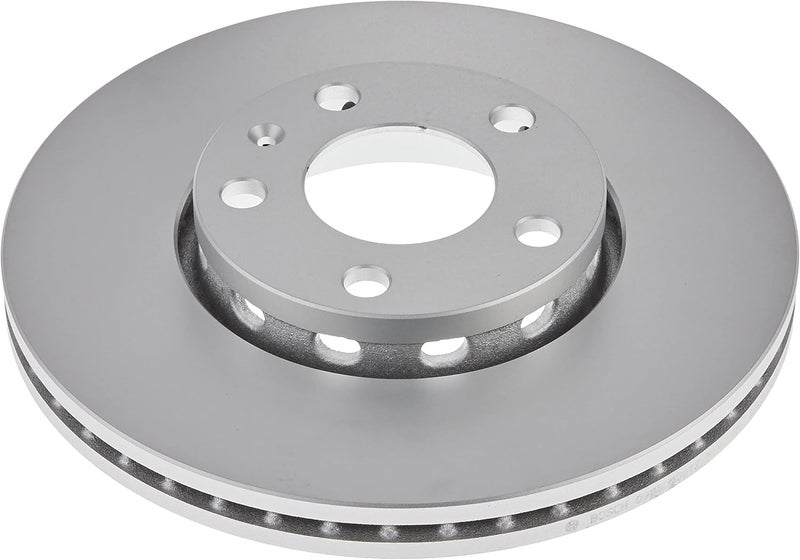 BOSCH 14010012 QuietCast Premium Disc Brake Rotor - Front for Select Audi and Volkswagen Models - Image 1
