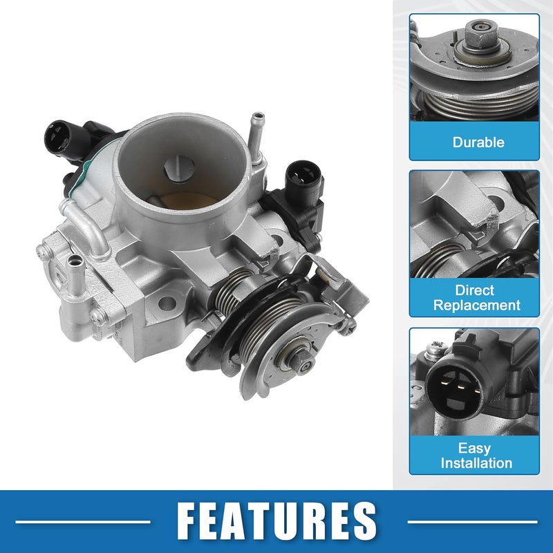 A ABSOPRO Electronic Throttle Body Assembly No.16400PAAA61 for Honda Accord LX 2.3L (1998-2002) - Image 3