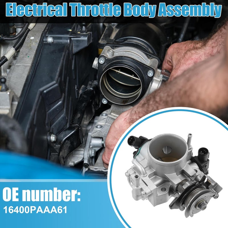 A ABSOPRO Electronic Throttle Body Assembly No.16400PAAA61 for Honda Accord LX 2.3L (1998-2002) - Image 2