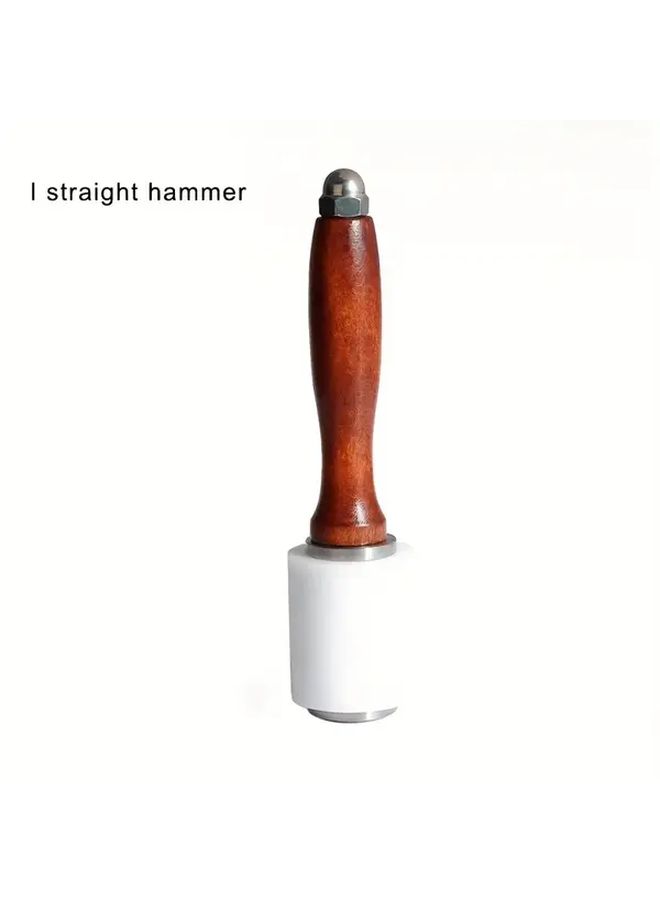 Straight Hammer Leather Carving Mallet For Leathercraft Punching Printing DIY Tool - Image 3