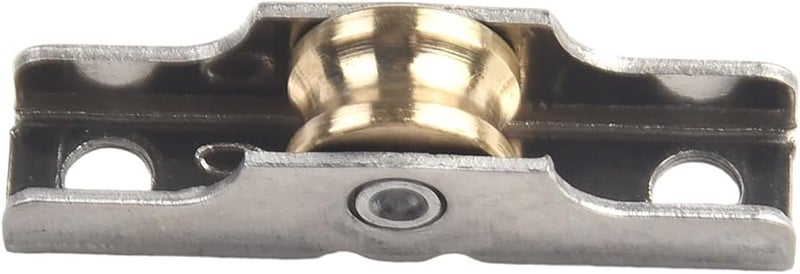 Stainless Steel Sliding Door Pulley Wheel 4Pcs Set For Glass Shower Cabinet Track Hardware - Image 4