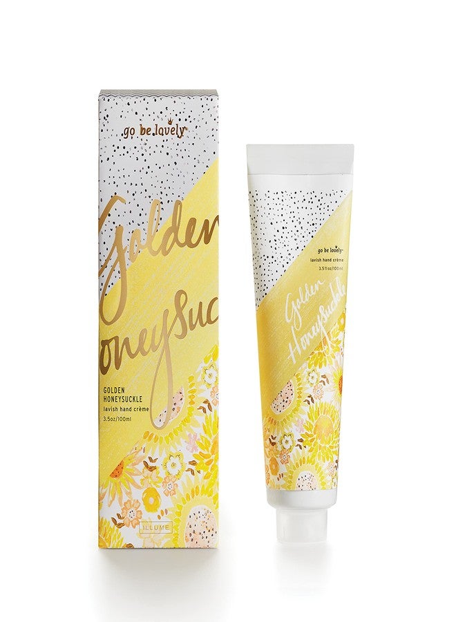 ILLUME Go Be Lovely Collection, Golden Honeysuckle Boxed Hand Cream, 3.5oz. - Image 1