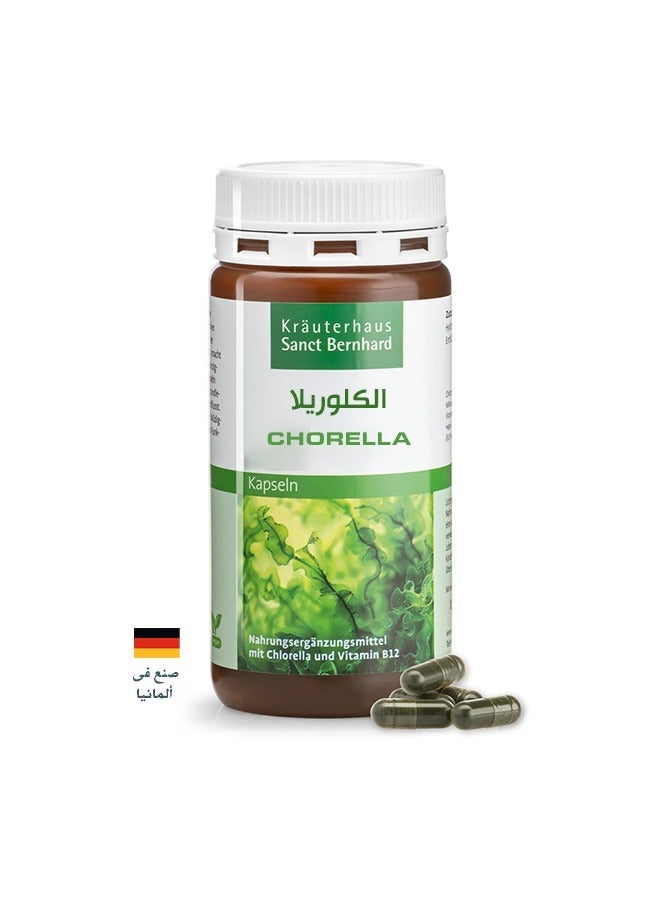 Sanct Bernhard Chlorella For Detox Support Supports Immune System Health 180 Capsules – Made in Germany - Image 2