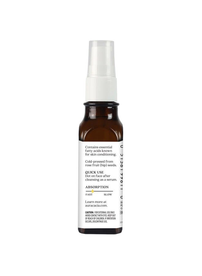 Aura Cacia Organic Rosehip Oil | Certified Organic & Non-GMO Project Verified Skin Care | 1 fl. oz. - Image 3