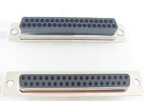 Pc Accessories - Connectors Pro Crimp on DB37 Female D-Sub Crimp Type Connector, 10-Pack (No Pin) - Image 1