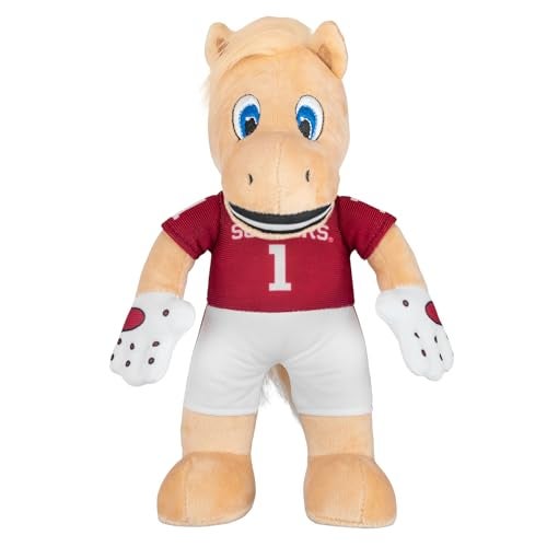 Bleacher Creatures Oklahoma Sooners Boomer 10 Mascot Plush Figures A Mascot for Play or Display - Image 1