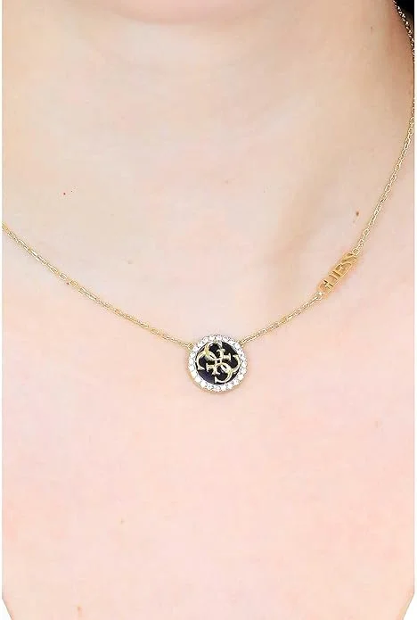 GUESS Pendent Drop Detail Long Necklace