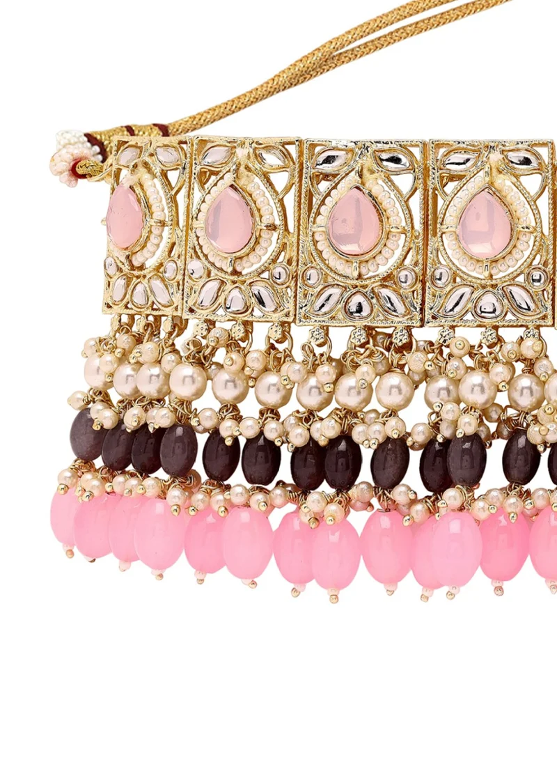 Priyaasi Plated Beaded Jewellery Set