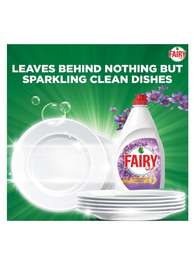 Fairy Dishwashing Liquid, Refreshing Lavender, 3x600ml - Image 4