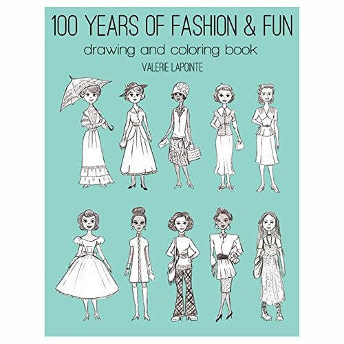 General's General Pencil 899B1 100 Years of Fashion & Fun Drawing/Coloring Book - Image 1