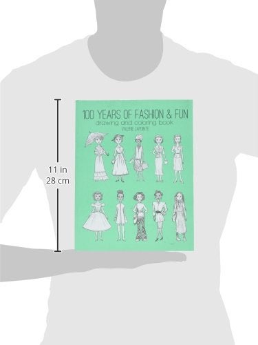 General's General Pencil 899B1 100 Years of Fashion & Fun Drawing/Coloring Book - Image 3