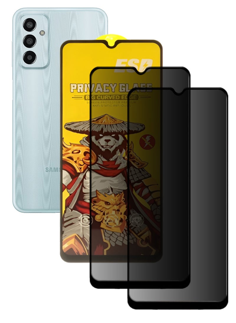 ESD 2 Pieces Tempered Dustproof Privacy Glass Screen Protector Compatible For Samsung Galaxy F13 - Image 1