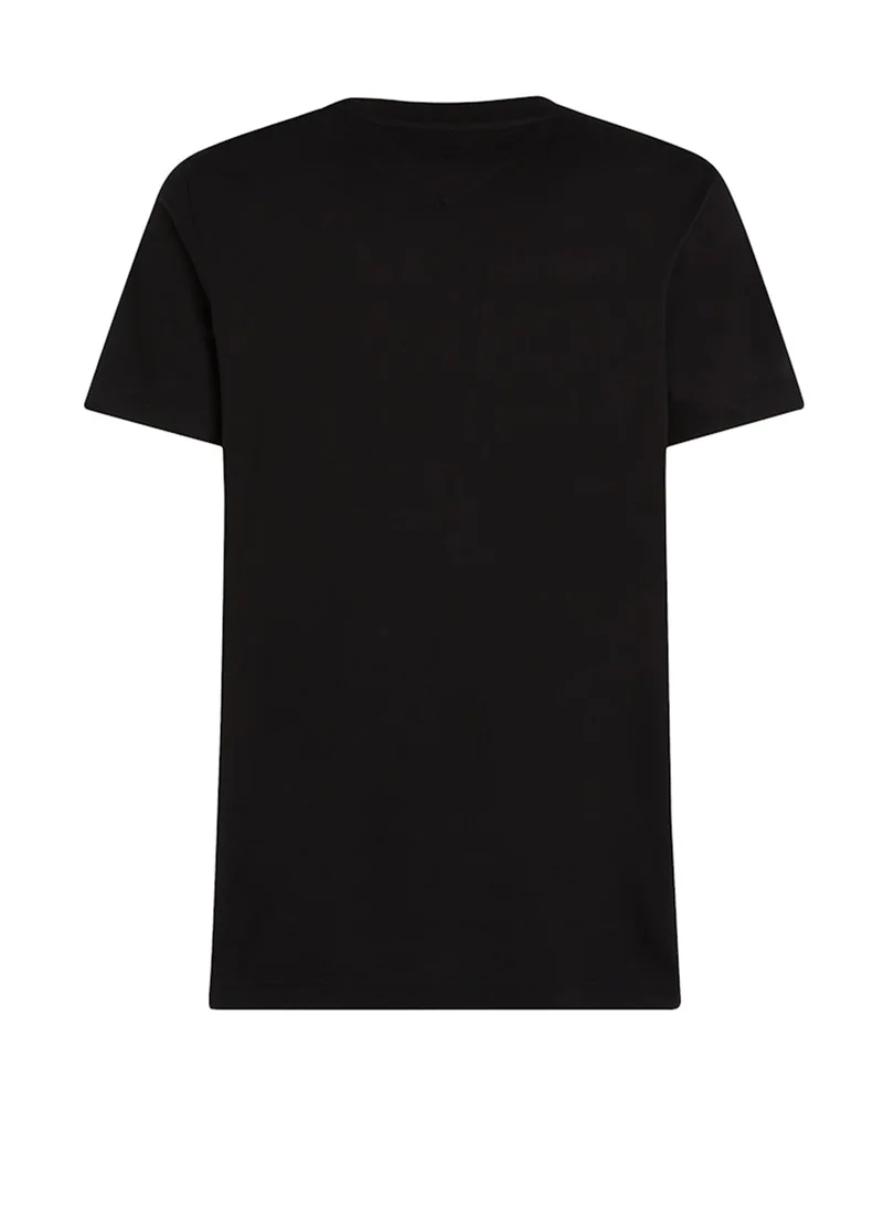 TOMMY HILFIGER Logo Pocket deatiled Crew Neck T-Shirt