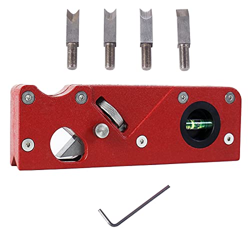HOZOE Chamfer Plane for Wood,Woodworking Hand Planer for Quick Edge Planing and radian Corner Plane Trimming,Four siaeTypes of Cutter Heads,Woodworking Tools for Professional Woodworkers and Beginners - Image 1