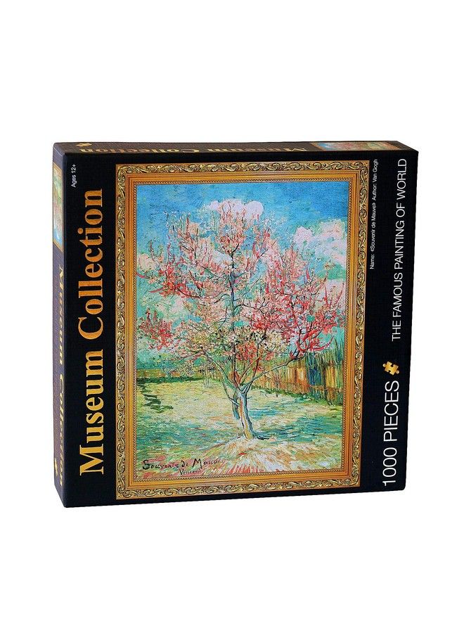 The Pink Peach Tree By Vincent Van Gogh Puzzle 1000 Piece Art Jigsaw Puzzles For Adults - Image 1