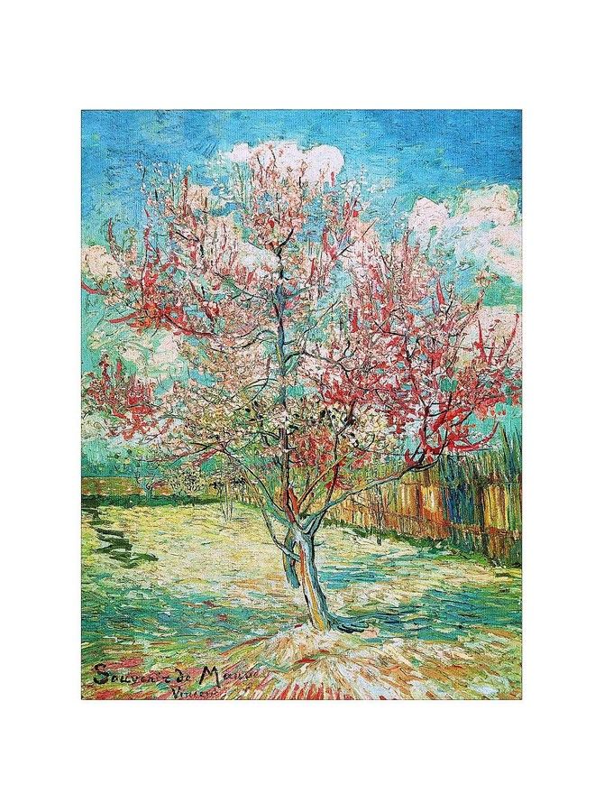 The Pink Peach Tree By Vincent Van Gogh Puzzle 1000 Piece Art Jigsaw Puzzles For Adults - Image 3