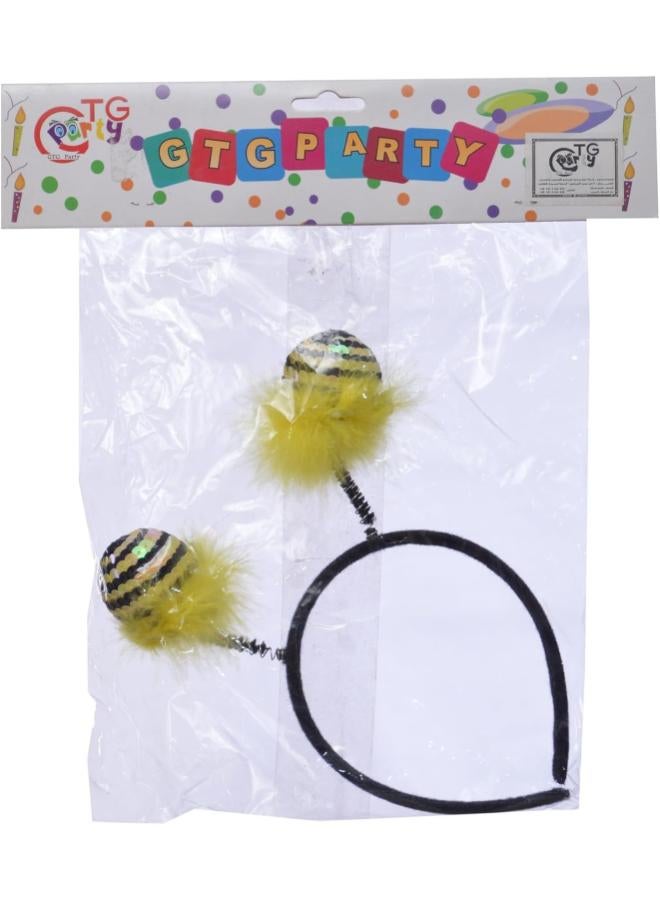 GTG TOYS Bee Headband For Kids Party One Size Multi Color - Image 1