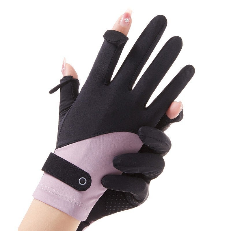 Sports Gloves With Air Cushion Anti Slip Wear Resistant Protection For Fitness Cycling And Outdoor Activities - Image 1
