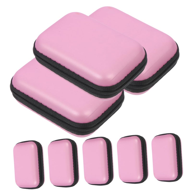 Angoily 8pcs Travel Electronics Organizer Bag For Data Cable And Headphone Storage - Image 2