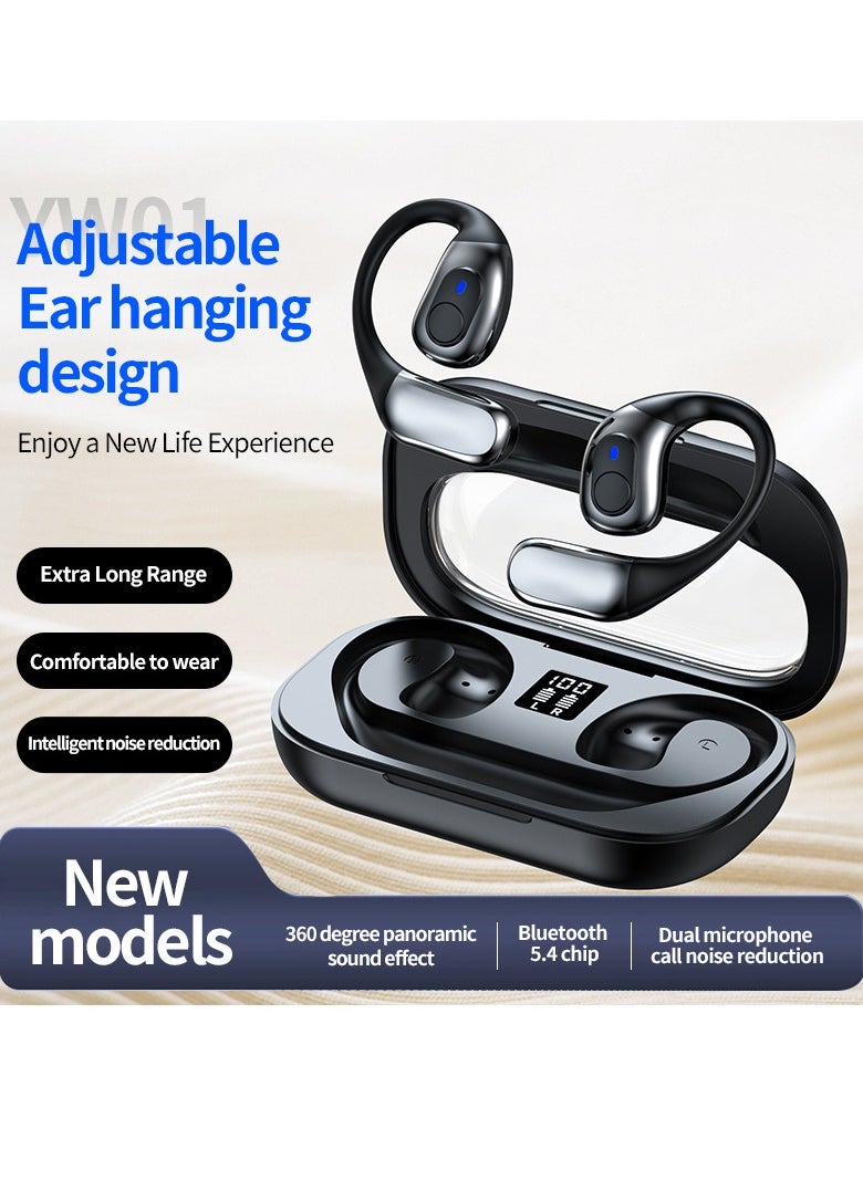 Music Pioneer Open Ear Headphones, OWS Wireless Bluetooth 5.4 Headphones Air Conduction, Up to 48 Hours Battery Life with Carry Case, High Sound Quality with Dual 16.5mm Drivers  - Image 5