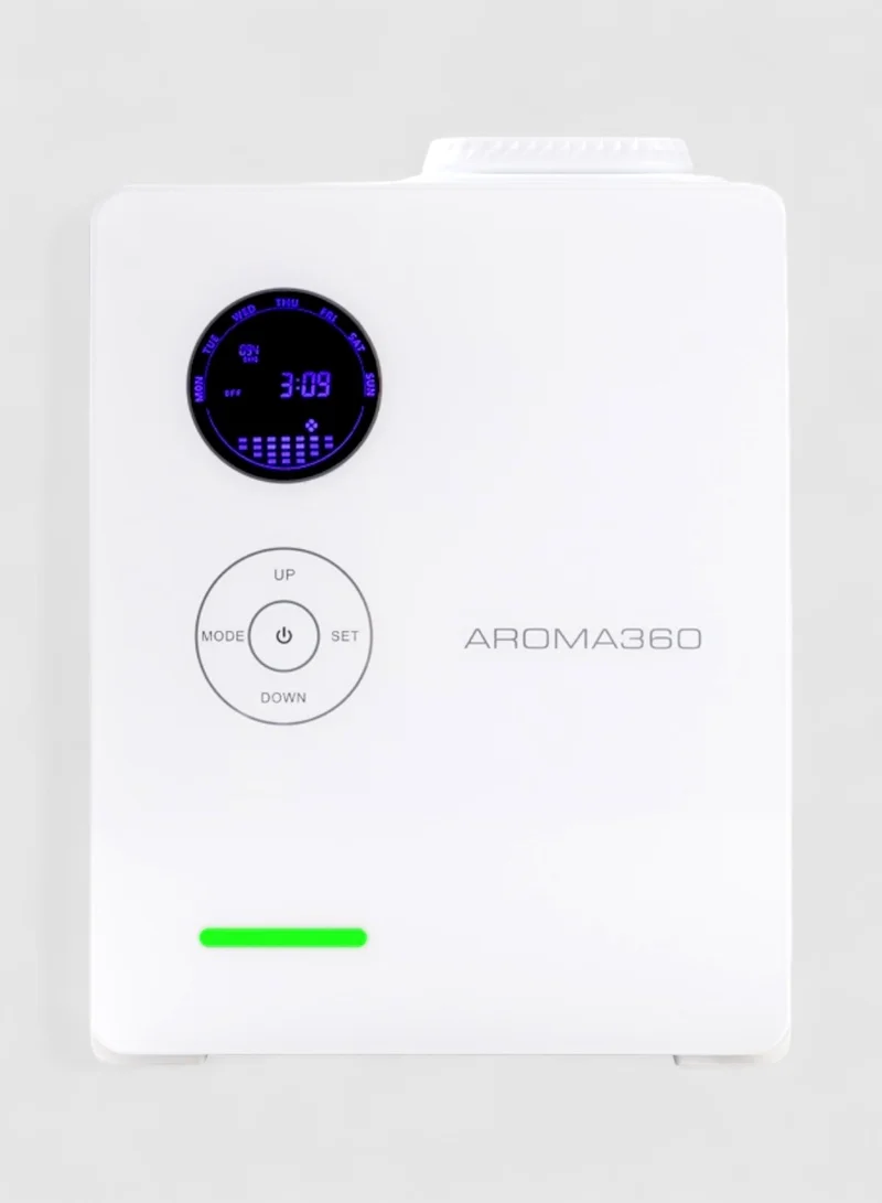 DaVinci360 Scent Diffuser - Advanced Technology, Timer, Fragrance Lock, Waterless & Heatless, Cold Air Diffusion Fan - Safe for Everyone - 1,200 sq ft Coverage