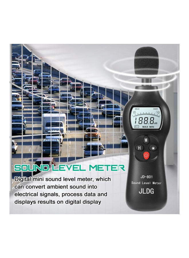 NIBEMINENT JD-801 Digital Noise Detector Multicolor 23.00 x 4.50 6.50cm - Image 3