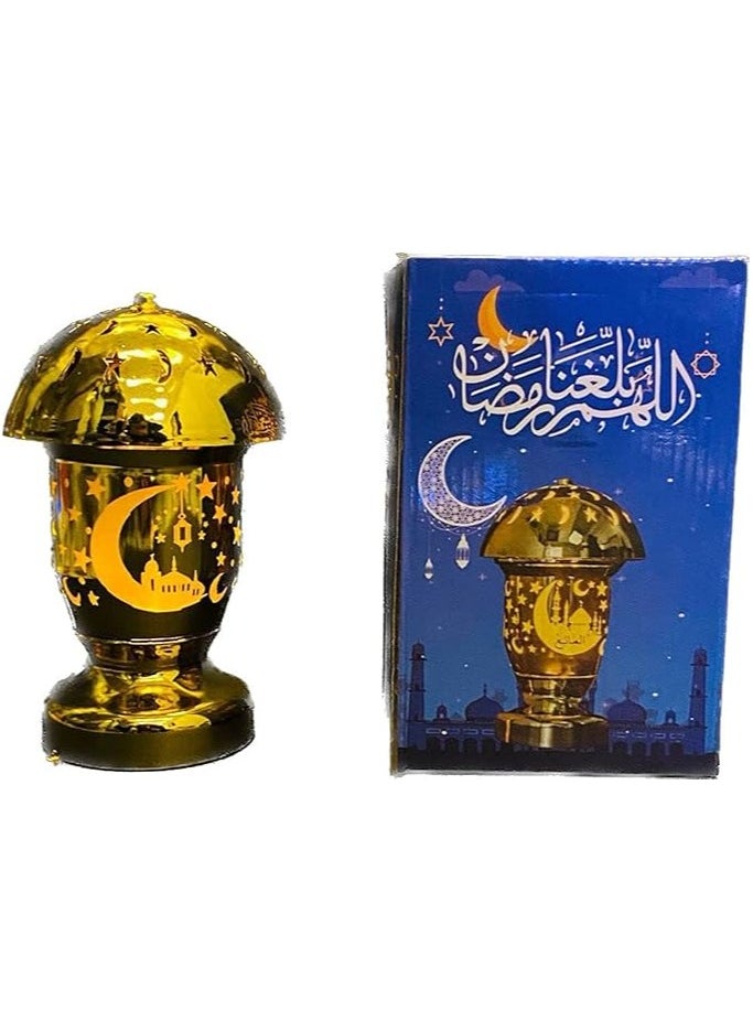 Generic Ramadan Lantern Light Gold Crescent Powered Electrode  - Image 1