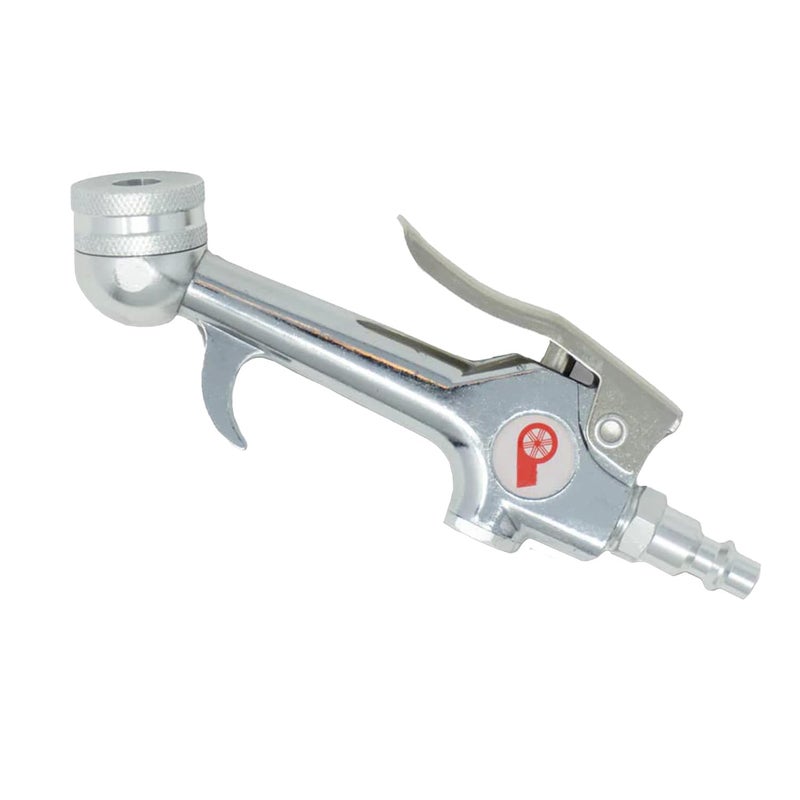 Prestacycle Prestaflator Mini, Bike Tire Inflator Head, Bicycle Air Pump Valve Presta Push-to-Inflate Tool for Air Compressor Lines, Presta Tire Inflator Head with Easy One-Hand Operation - Image 1