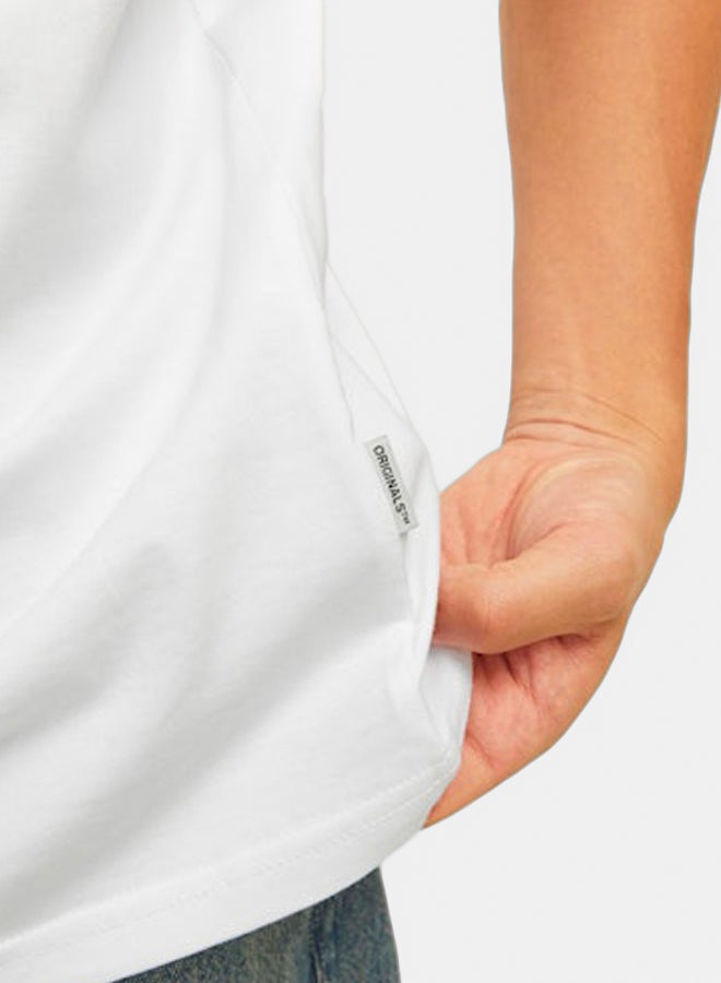 JACK & JONES Mens Frederiksberg Crew Neck Tee - Image 4