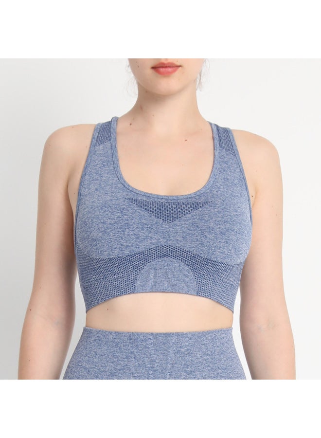 Seamless Sports And Leisure Bra, Push-up, Breathable, Wire-free For Women