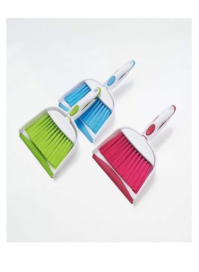 BSMstone Mini Broom and Dustpan Set-Mini Whisk Set for Desk, Housekeeping, Office, Kitchen, Pet Nest, etc.,Daily Cleaning Necessity Plastic Mini Dustpan Set (Gray) - Image 4