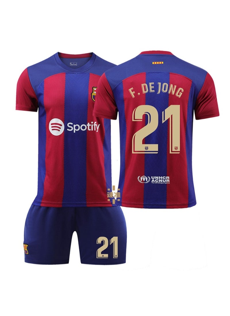 KUYING - New Breathable And Sweat Wicking Football Jersey - Image 1