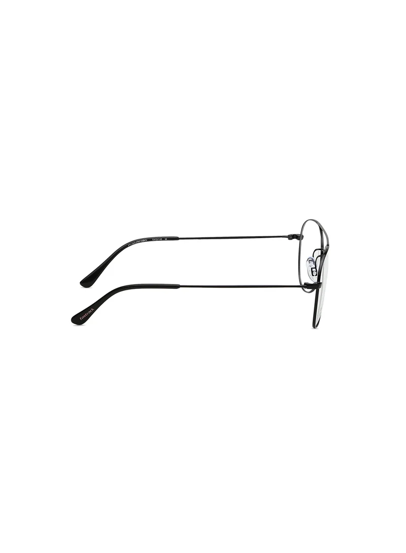 fastrack Black Aviator  Rimmed Eyeglasses