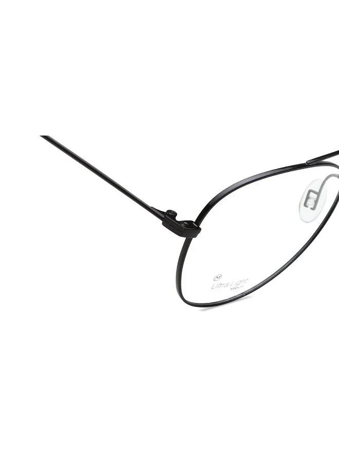 fastrack Black Aviator  Rimmed Eyeglasses